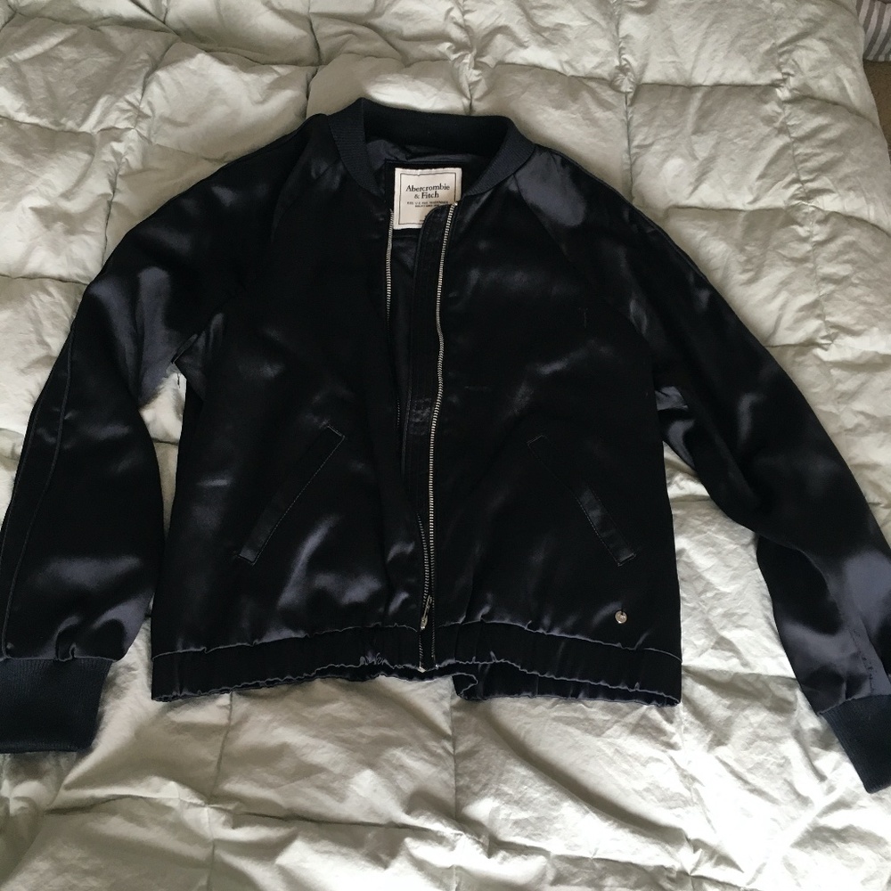 Black Bomber Jacket